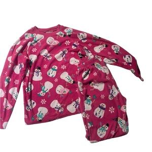 The Children's Place Snowman Pjs